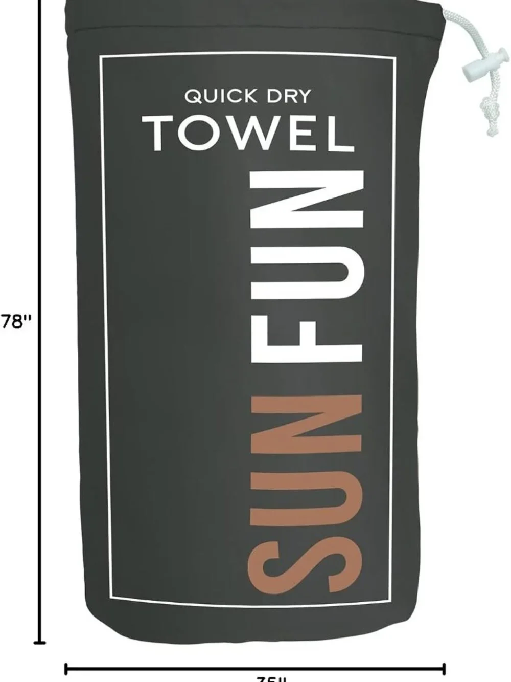 Santa Barbara Design Studio Oversized Quick Dry Beach Towel 